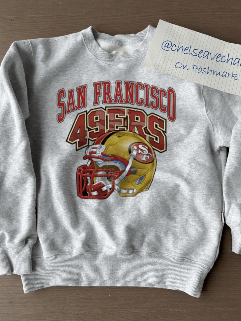 San Francisco 49ers Football Sweatshirt, Retro 90s NFL 49ers Unisex Shirt Tee